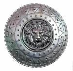 24" Viking Lion Shield - Medieval Iron Design