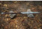Viking Spear Sword with Custom Carbon Steel Blade