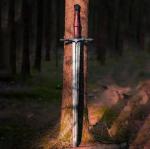 Viking Battle Ready Hand Forged Carbon Steel Sword