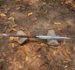 Viking Spear Sword with Custom Carbon Steel Blade