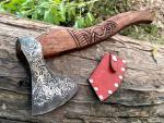 Viking Battle Ready Carbon Steel Throwing Axe