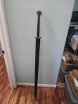 Custom Two-Handed Viking Greatsword - 60 Inches