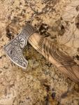 21” Viking Battle Axe with Ash Wood Handle