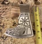 21” Viking Battle Axe with Ash Wood Handle