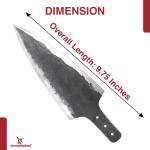 Hand-Forged Carbon Steel Viking Spear Head