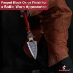 Hand-Forged Carbon Steel Viking Spear Head