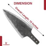 Viking Hand-Forged Carbon Steel Spear Head