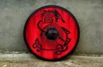 Viking 24" Wooden Shield with Metal Fittings