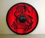 Viking 24" Wooden Shield with Metal Fittings