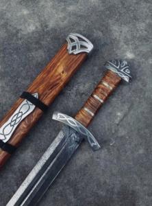 Viking Battle Ready Hand Forged Damascus Sword