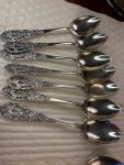 Magnus AASE Norwegian Silver Plate Dinner Spoons Set