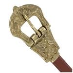 Viking Age 100% Brass Decorative Belt Buckle