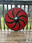 Viking 24" Wooden Round Shield Armor LARP Gift