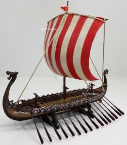 Drekar Dragon Head Viking Longship Replica 13