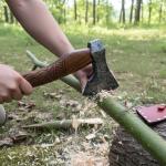 Personalized Viking Hatchet Hand Forged Carbon Steel