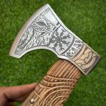 13'' Viking Bearded Axe with Sheath