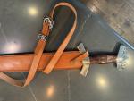 Celtic Damascus Viking Sword with Scabbard & Strap