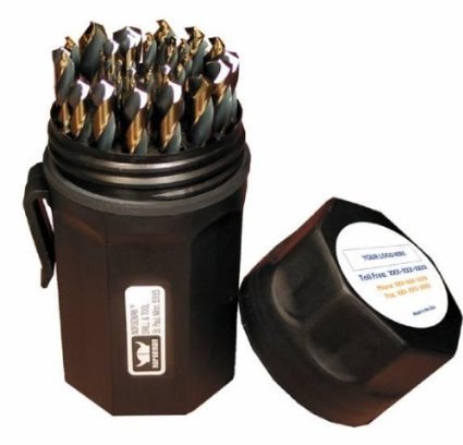 Norseman Black & Gold Jobber Drill Bit Set