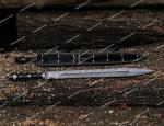 Damascus Steel Viking Valhalla Sword with Sheath