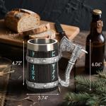 Nordic Viking Rune Mug – Mythology Gift