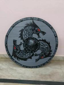 Viking Round Dragon Shield - Perfect Gift for All