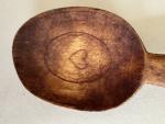 Heart-Carved Norwegian Spoon, Dated 1936