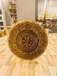 Functional Medieval Viking Wooden Shield for Decor