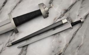 Viking Sword with 39" Carbon Steel Blade and Scabbard