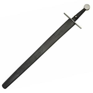 40" Medieval One-Hand Sword with Leather Grip