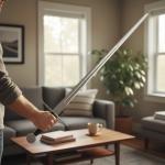 40" Medieval One-Hand Sword with Leather Grip