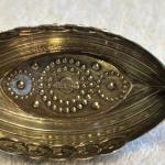 David Andersen Viking Ship Salt Cellars - Pair