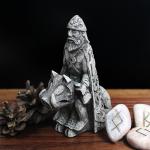 Freyr Statue - Norse God Figure for Home Decor