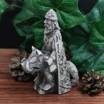 Freyr Statue - Norse God Figure for Home Decor
