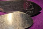 Set of 4 Norwegian Silver Spoons and Ladle