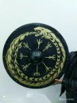 30" Vintage Viking Wooden Round Battle Shield