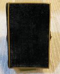 Vintage 1882 Norwegian Prayer Book with Velvet Cover