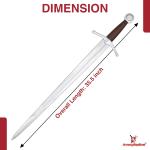 Functional Viking Arming Sword with Sheath
