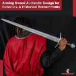Functional Viking Arming Sword with Sheath