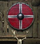 Leif Erikson Authentic Viking Battleworn Shield