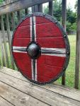 Leif Erikson Authentic Viking Battleworn Shield