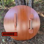 Viking Dragon Round Shield – Battle Ready Steel