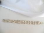 Norwegian H.J. 830 Silver Bead Bracelet 7