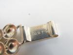 Norwegian H.J. 830 Silver Bead Bracelet 7