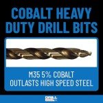 Norseman GSC Series Cobalt Stepped Drill Bit Set