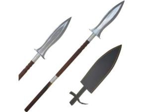 Handmade Viking Spear with Sheath for Hunting