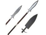Handmade Viking Spear with Sheath for Hunting
