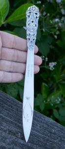 Norwegian 830S Silver Souvenir Letter Opener