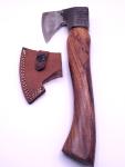 Personalized Viking Hatchet: 11" Hand Forged Axe