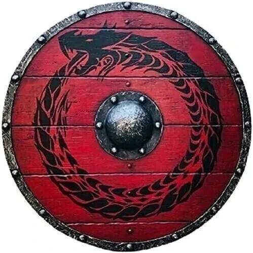 Viking Round Shield for Medieval LARP Fun