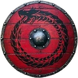 Viking Round Shield for Medieval LARP Fun